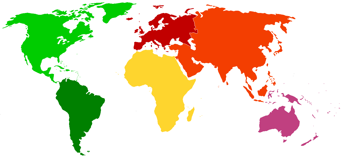Carte du monde