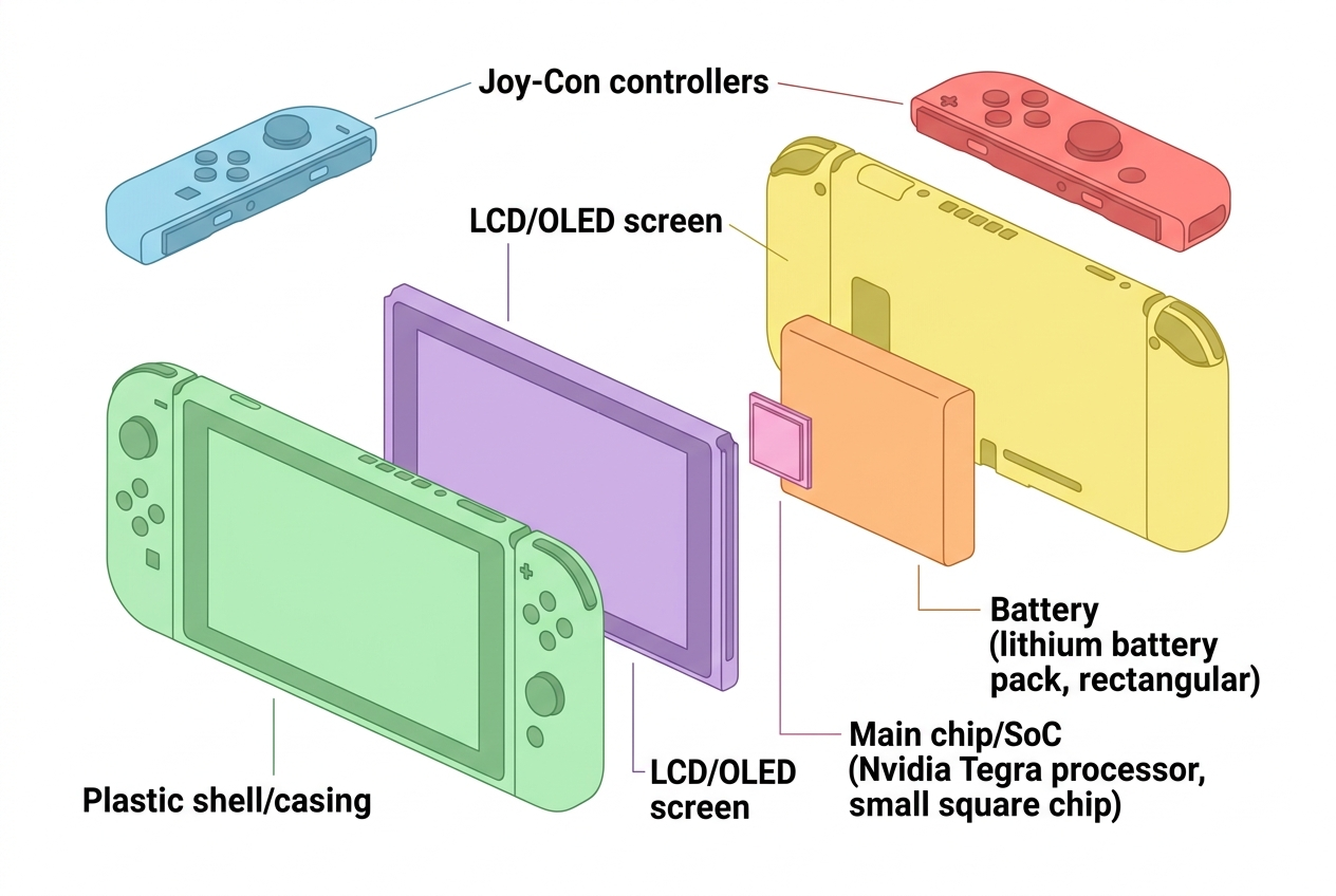 Nintendo Switch eclatee